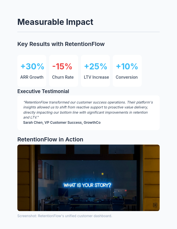 SaaS Customer Success Case Study: Growth